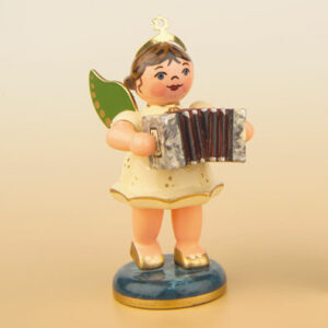 Engel mit Ziehharmonika 6,5 cm- vorrätig 1 Stück