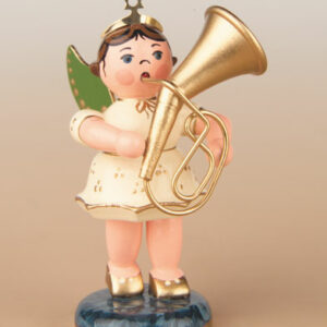 Engel mit Tenorhorn 6,5 cm- vorrätig 1 Stück