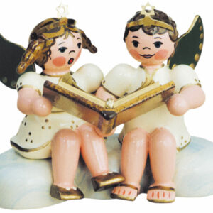 Engelpaar Weihnachtsgeschichte - vorrätig 1 Stück