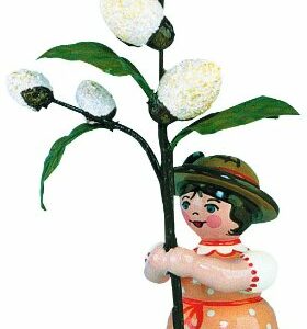 Blumenmädchen mit Maikätzchen