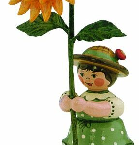 Blumenmädchen mit Sonnenblume