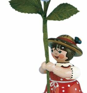 Blumenmädchen mit Gänseblümchen