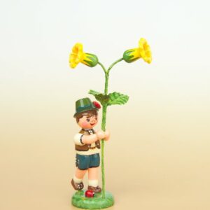 Blumenjunge mit Schlüsselblume - noch 1 Stück