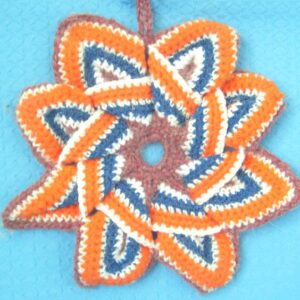 gedrehter Topflappen
