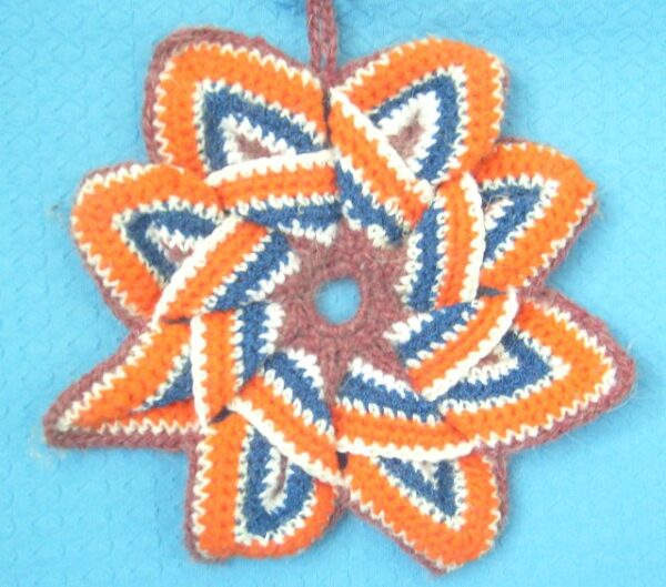 gedrehter Topflappen