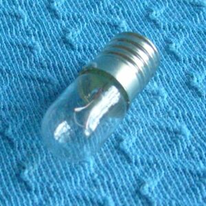 Röhrenlampe 6V   0,3A Fassung E10