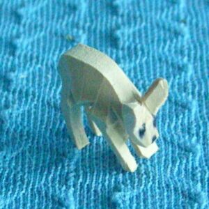 Rehbaby fressend 2 cm