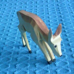 Reh fressend 5 cm