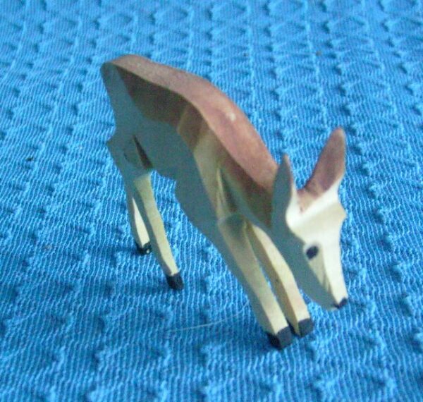 Reh fressend 5 cm