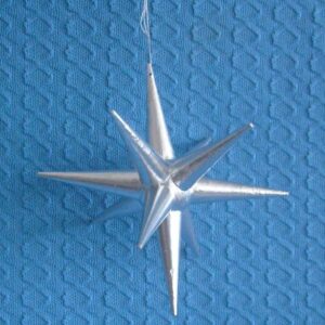 Baumbehang Stern silber