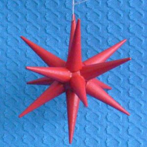 Baumbehang Stern rot