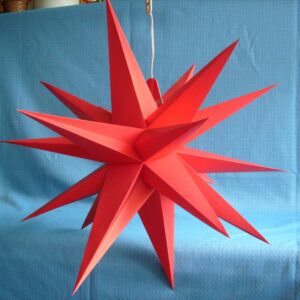 Annaberger Stern rot 60 cm - vorrätig: 1 Stück