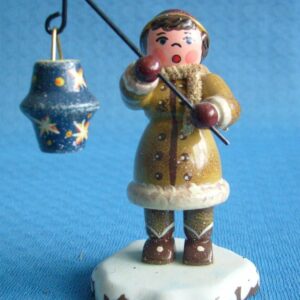 Mädchen mit Sternhimmellampion 8 cm - Ausverkauft