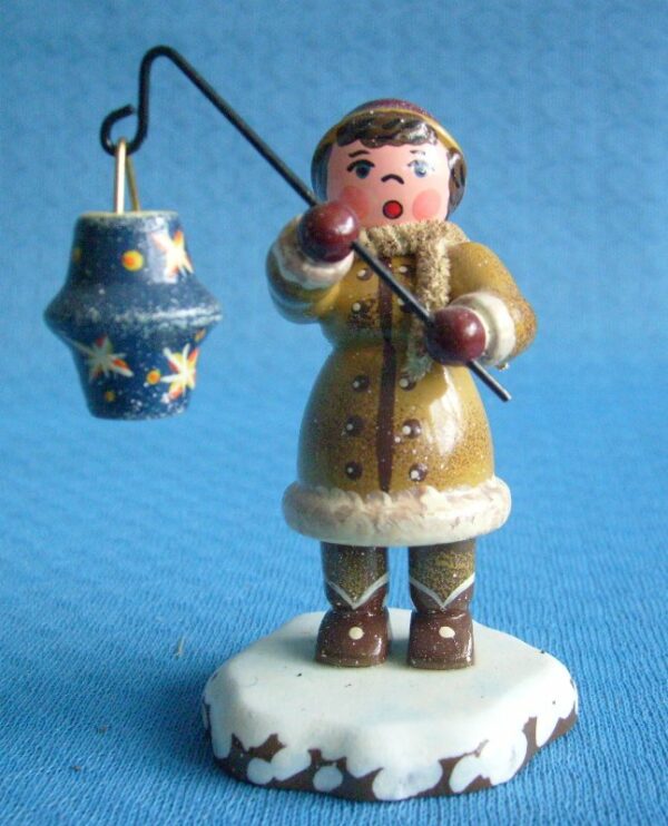 Mädchen mit Sternhimmellampion 8 cm - Ausverkauft