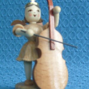 Engel stehend mit Bass