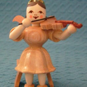 Engel sitzend mit Violine