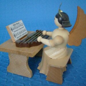 Zither mit Engel
