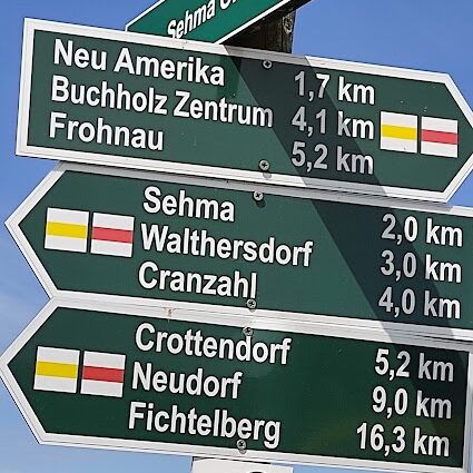 Wegweiser Erzgebirge