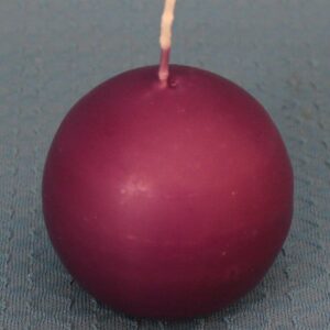 Kugelkerze brombeer 6 cm