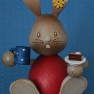 Hase mit Kuchen - nur noch 1 Stück