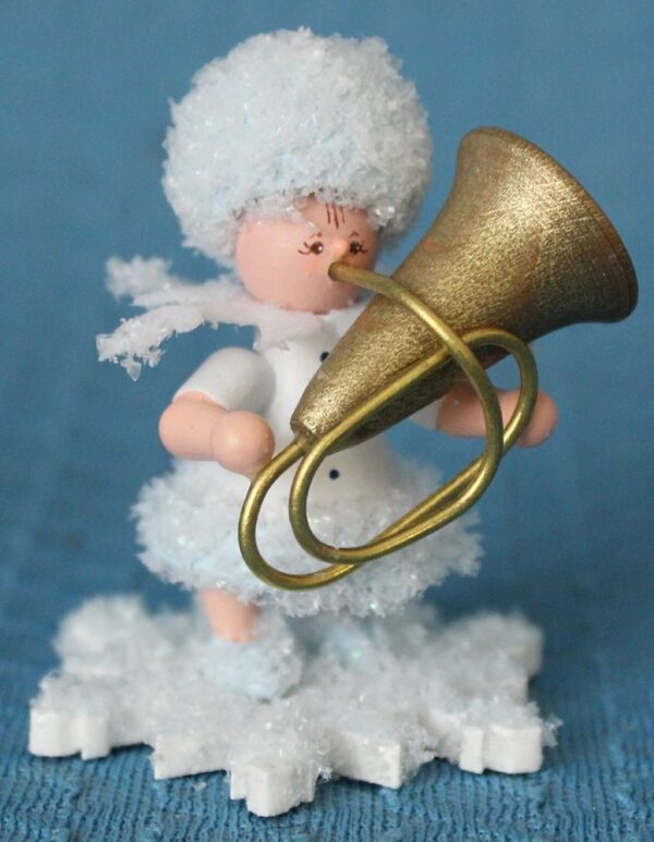 Schneeflöckchen mit Tuba- vorrätig 1 Stück