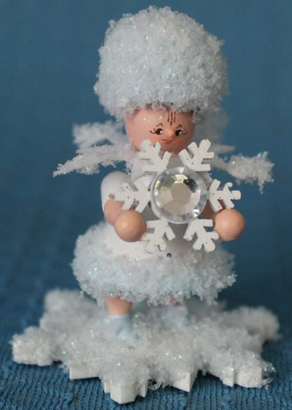 Schneeflöckchen mit Schneekristall- Ausverkauft