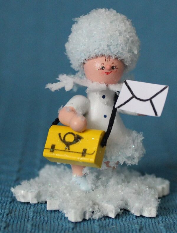Schneeflöckchen als Postbote- Ausverkauft