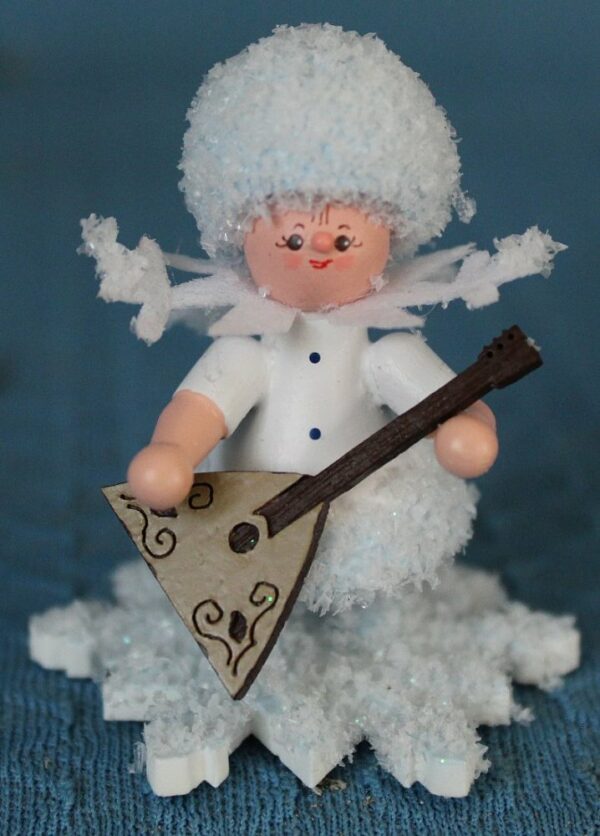Schneeflöckchen mit Balalaika- vorrätig 1 Stück