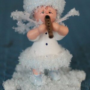 Schneeflöckchen mit Flöte- vorrätig 1 Stück
