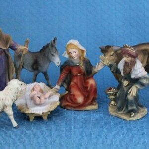 Krippenfiguren 12-teilig ( 9 cm )