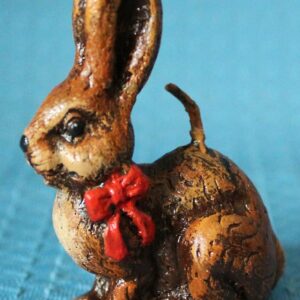 Hase sitzend