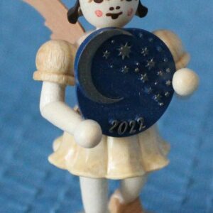 Engel mit Mond und Sterne