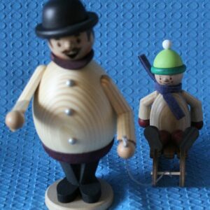 Max und Mäxchen auf Schlitten - nur noch 1 Stück