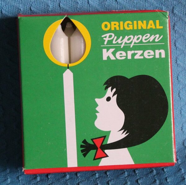 Puppenkerzen weiß