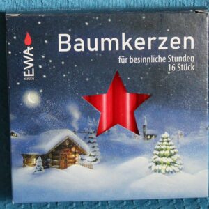 Baumkerzen rot