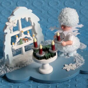 Schneeflöckchen mit Lichterkranz - Ausverkauft