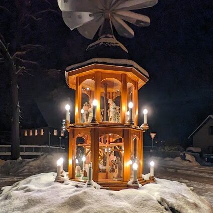 Erzgebirgische Weihnachtspyramide