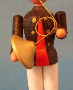 Bergmann mit Waldhorn- noch 1 Stück