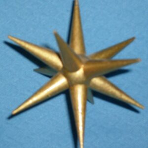 Baumbehang Stern gold