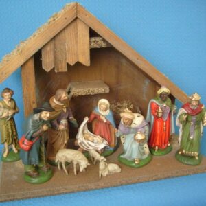 Krippenfiguren 12-teilig (ohne Stall)