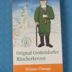 Crottendorfer Räucherkerzen Winter - Orange