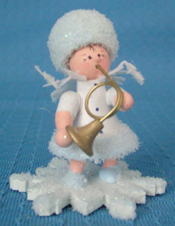 Schneeflöckchen mit Horn- vorrätig 1 Stück