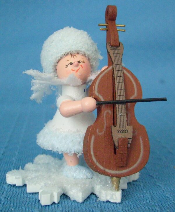 Schneeflöckchen mit Kontrabass- vorrätig 1 Stück
