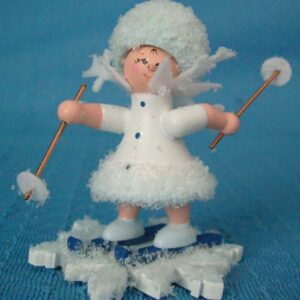 Schneeflöckchen mit Ski - Ausverkauft