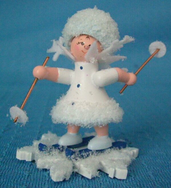Schneeflöckchen mit Ski - Ausverkauft