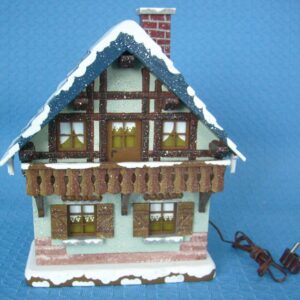 Winterhaus mit Balkon 14 cm - noch 1 Stück