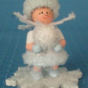 Schneeflöckchen mit Schneekugel- Ausverkauft