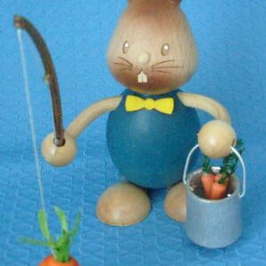 Hase als Möhrenangler - nur noch 1 Stück