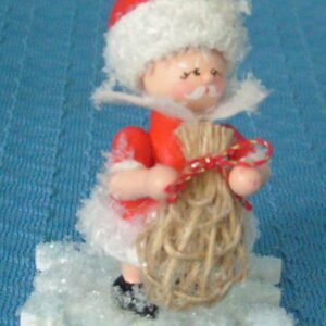 Schneeflöckchen als Weihnachtsmann- Ausverkauft