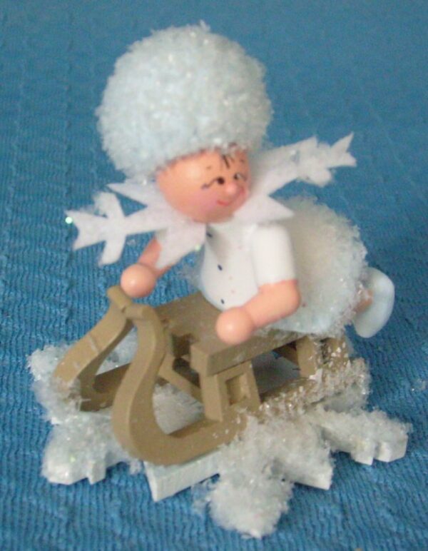 Schneeflöckchen mit Schlitten- Ausverkauft